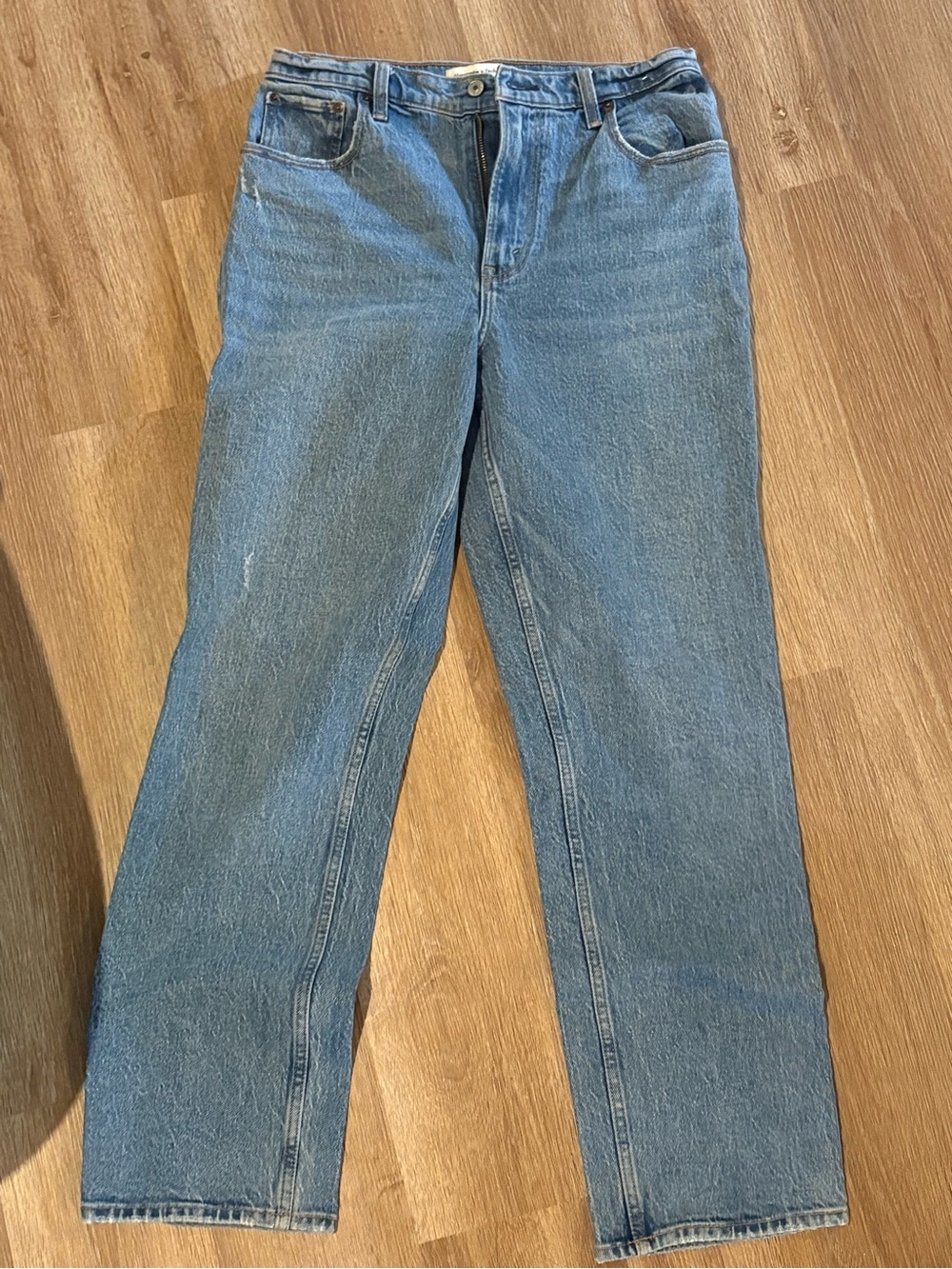 Abercrombie Straight Light Blue women’s Jeans, like new